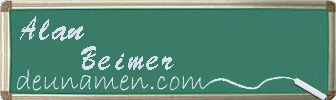Alan Beimer Visitenkarte